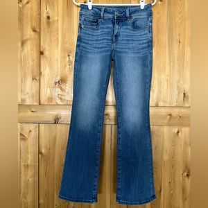 American Eagle kick boot jeans. Next level stretch. Size 2 short.
